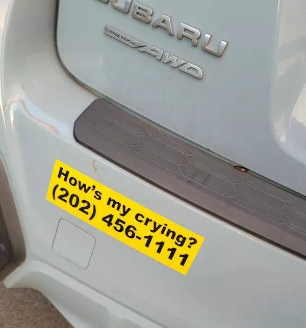 Side splitting bumper stickers that will make you smile - #8 