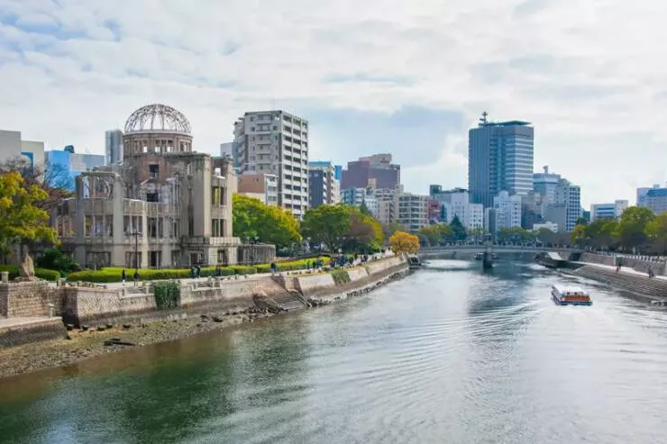 Amazing before and after photos of historic landmark transformations - #26 Hiroshima today: