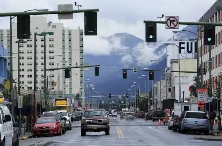 Amazing before and after photos of historic landmark transformations - #38 Anchorage, Alaska After the 1964 Earthquake