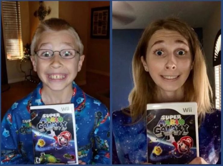 Cringeworthy yet hilarious vintage photos that will make you laugh - #17 Ten Years and One Transition Later: Some Things Never Change