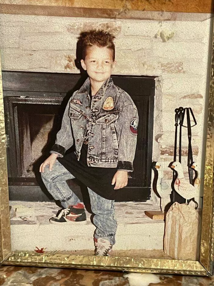 Cringeworthy yet hilarious vintage photos that will make you laugh - #35 Me in the 80s. Sadly, the Coolest I Ever Looked