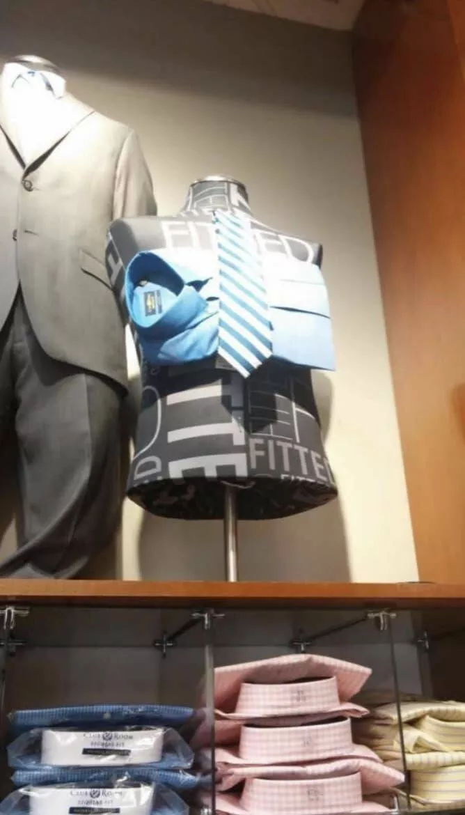 Epic work fails that are both hilarious and cringe worthy - #10 The retail worker who dressed this mannequin inappropriately