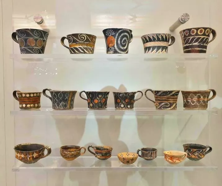 Trailblazing museums that redefined the visitor experience - #18 These mugs are 3,700 years old, from the Minoan civilization, and now on display at the Heraklion Museum in Greece Trailblazing museums that redefined the visitor experience - #18 These mugs are 3,700 years old, from the Minoan civilization, and now on display at the Heraklion Museum in Greece