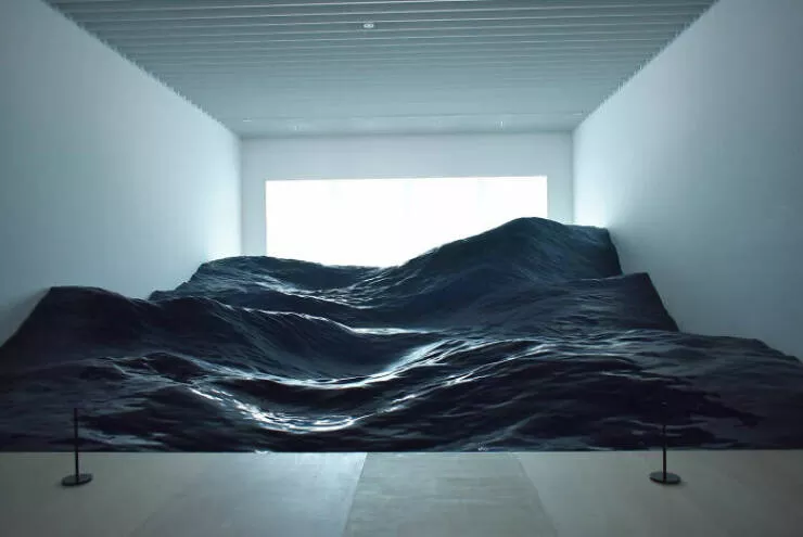 Musees pionniers qui ont revolutionne lexperience des visiteurs - #37 Une vague océanique hyperréaliste dans une exposition de musée