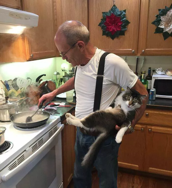 Moments touchants avec papy qui prouvent quils sont les meilleurs - #17 Le chef de la maison... et grand-père