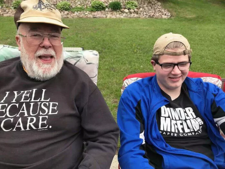 Heartwarming grandpa moments that show why theyre the best - #34 13. Enjoying Woodworking Time with Grandpa