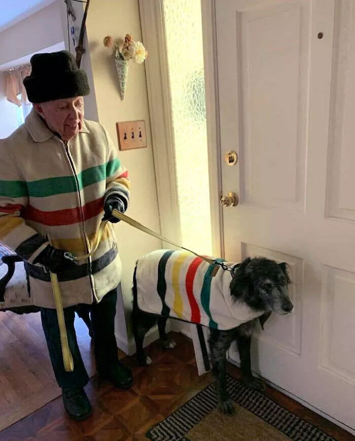 Heartwarming grandpa moments that show why theyre the best - #7 My grandpa and his old friend Wynton (Marsalis) braving the cold