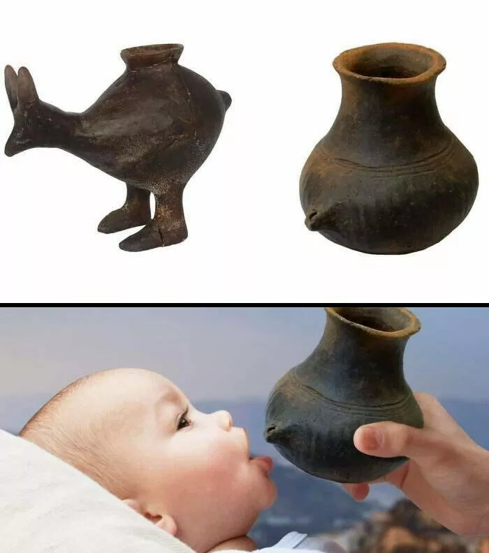 Merveilles anciennes qui nous emerveillent encore aujourdhui - #32 Biberons du Bronze final provenant d'Autriche, datant d'environ 1200-800 av. J.-C.