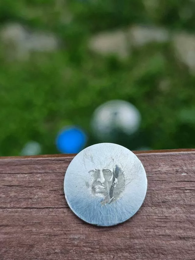 Intriguing photos that will ignite your curiosity - #34 A coin that had been stuck in my washing machine for years