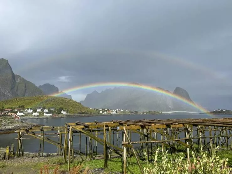 Intriguing photos that will ignite your curiosity - #38 The most vibrant rainbow I’ve ever seen, with no edits