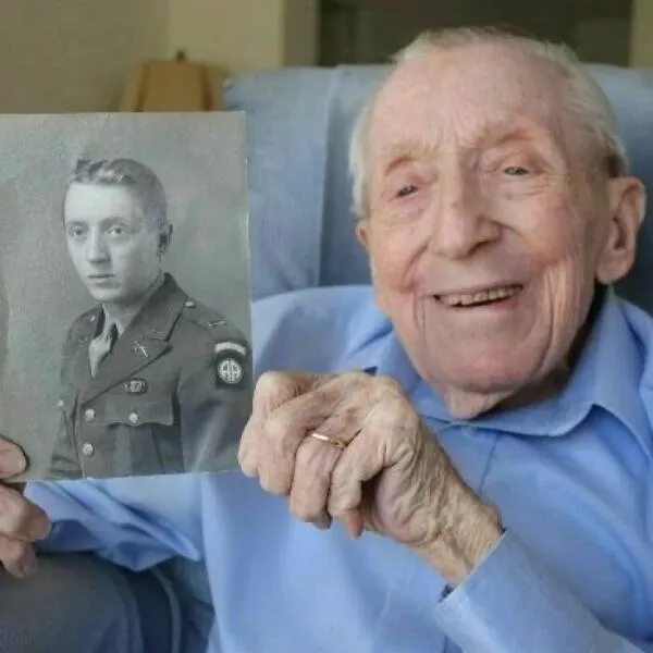 Unveiling hidden histories rare photos that tell untold stories - #6 WWII veteran Dean McCandless from the 505 PIR of the 82nd Airborne Division, who made all four combat jumps (Sicily, Italy, Normandy, and the Netherlands)