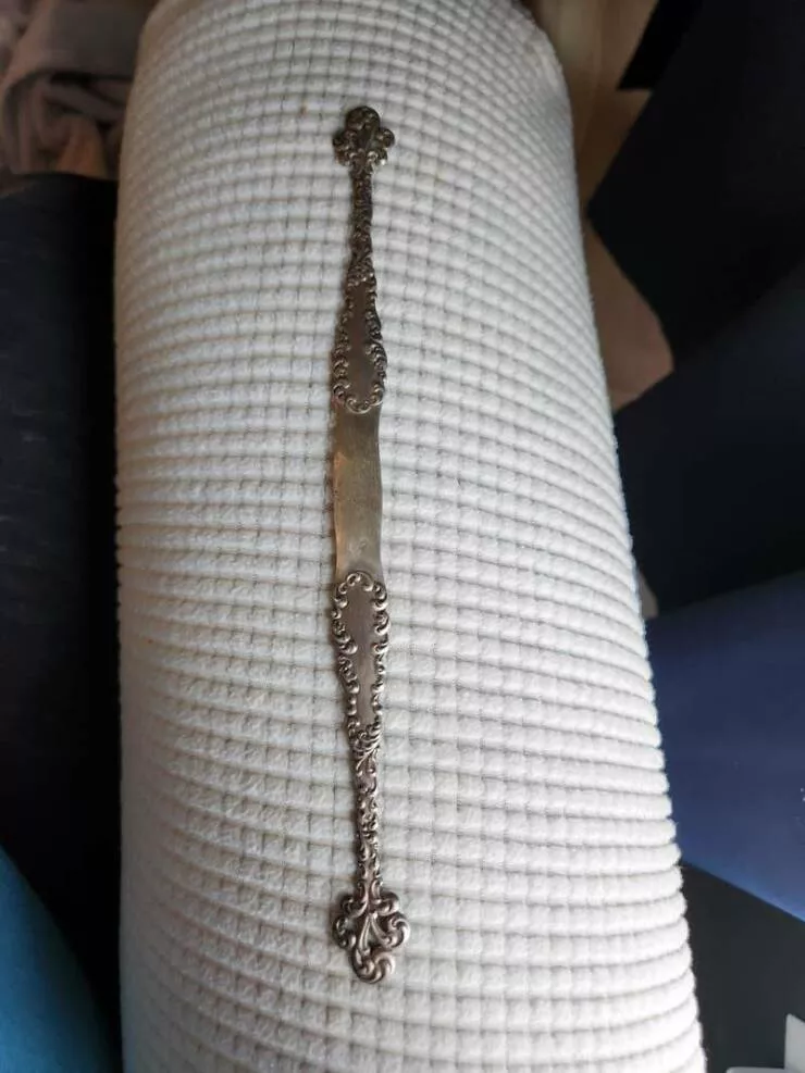 Strange objects solved by internet sleuths - #11 This ornate stamped metal piece: