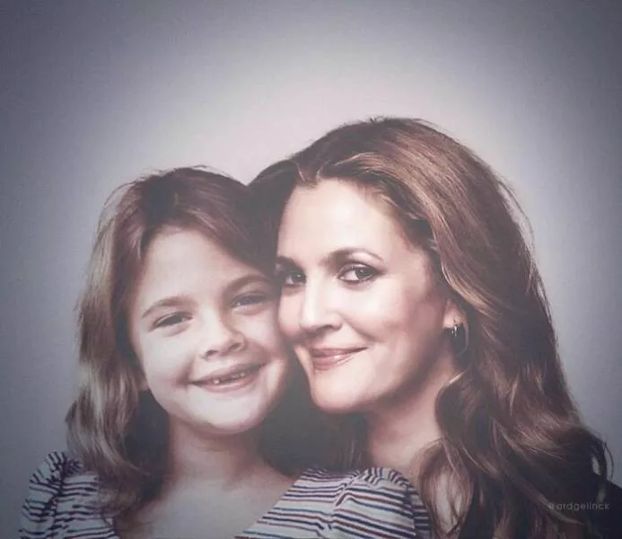 Starstruck encounters celebrities face their younger selves - #10 Drew Barrymore