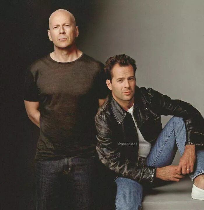 Starstruck encounters celebrities face their younger selves - #12 Bruce Willis
