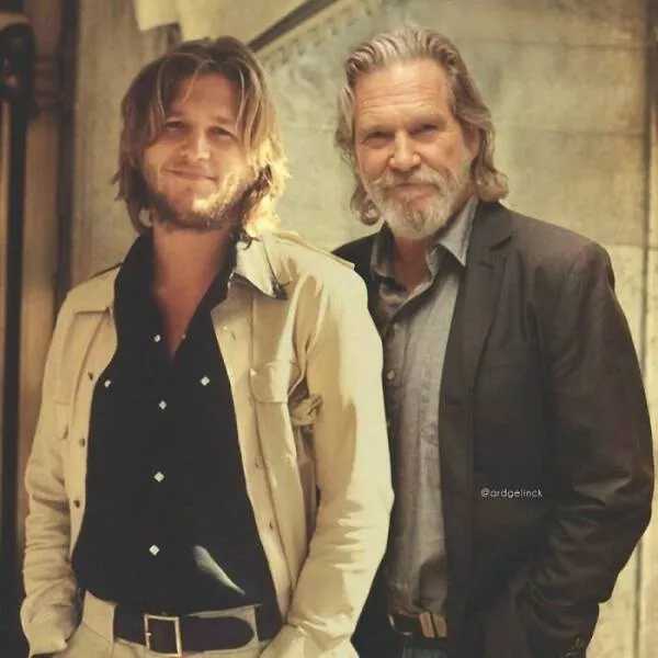 Rencontres etoilees les celebrites face a leur jeune moi - #14 Jeff Bridges