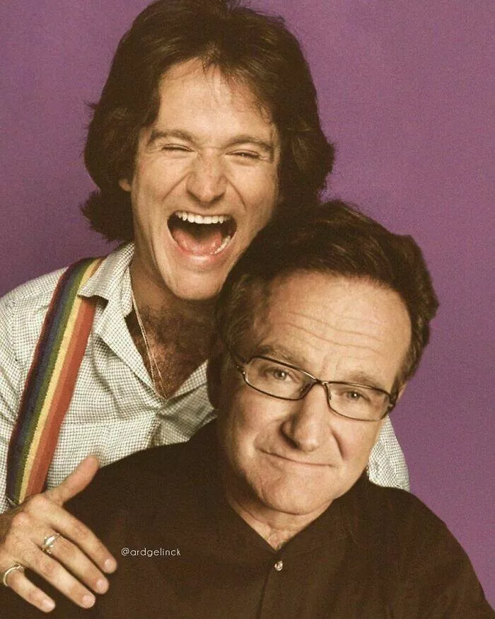 Starstruck encounters celebrities face their younger selves - #2 Robin Williams