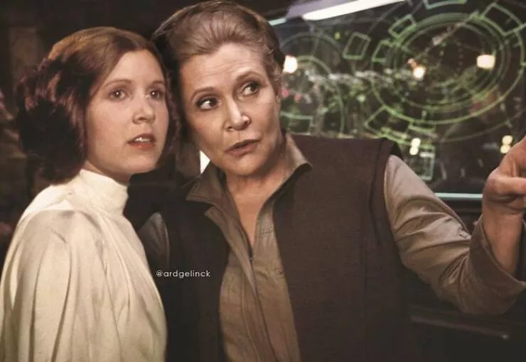 Starstruck encounters celebrities face their younger selves - #20 Carrie Fisher