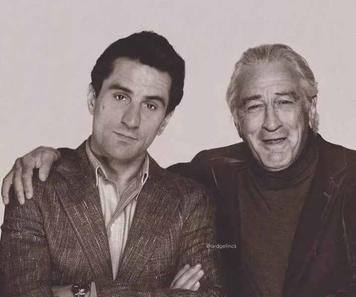 Starstruck encounters celebrities face their younger selves - #29 Robert De Niro Starstruck encounters celebrities face their younger selves - #29 Robert De Niro