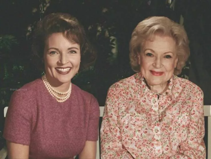 Starstruck encounters celebrities face their younger selves - #3 Betty White