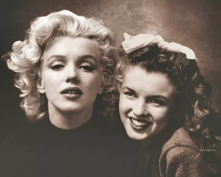 Starstruck encounters celebrities face their younger selves - #35 Marilyn Monroe Starstruck encounters celebrities face their younger selves - #35 Marilyn Monroe