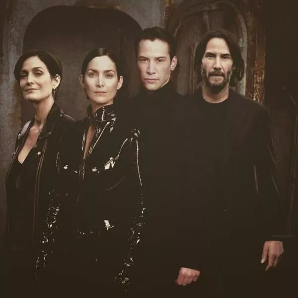 Rencontres etoilees les celebrites face a leur jeune moi - #38 Keanu Reeves And Carrie-Anne Moss Rencontres etoilees les celebrites face a leur jeune moi - #38 Keanu Reeves And Carrie-Anne Moss