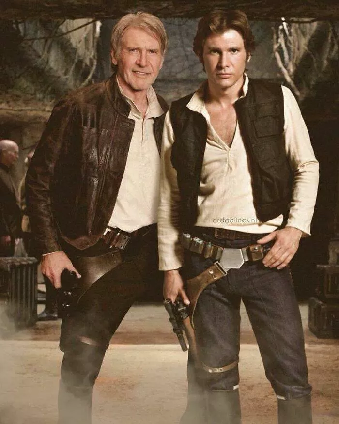 Starstruck encounters celebrities face their younger selves - #4 Harrison Ford
