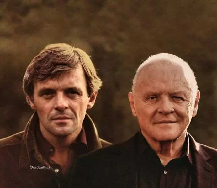 Starstruck encounters celebrities face their younger selves - #6 Anthony Hopkins