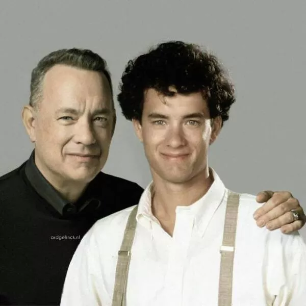 Starstruck encounters celebrities face their younger selves - #9 Tom Hanks