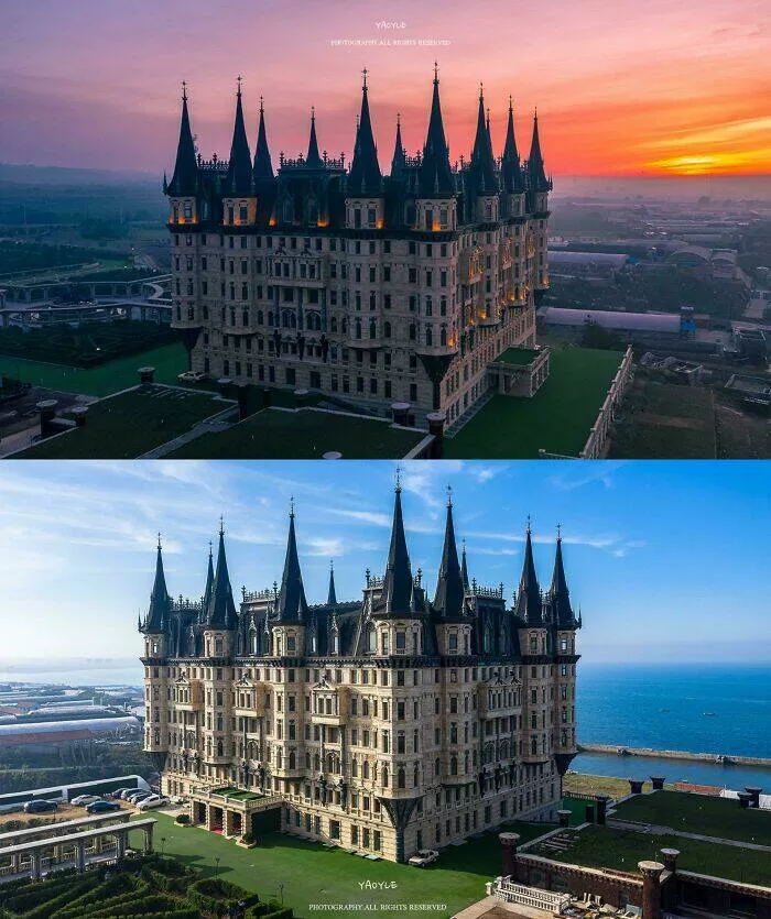 Unusual and bizarre buildings from around the globe - #29 Wencheng Hotel In Yantai City