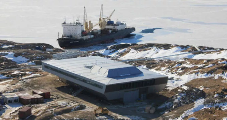 Unusual and bizarre buildings from around the globe - #36 India's Research Base In Antarctica