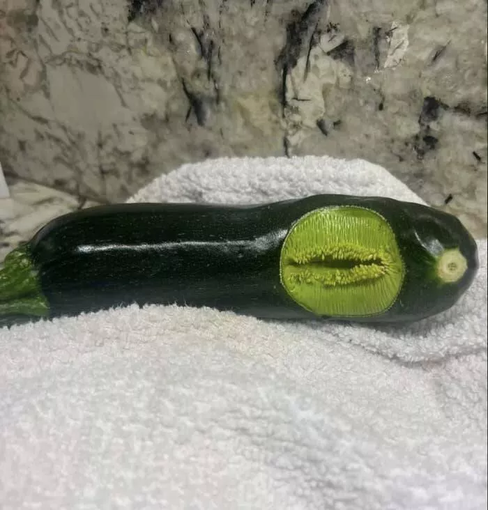 Chilling photos that will haunt your dreams - #2 Improperly Formed Zucchini - A zucchini with skin issues giving off a VeggieTales gone wrong vibe that's a bit uncomfortable. Chilling photos that will haunt your dreams - #2 Improperly Formed Zucchini - A zucchini with skin issues giving off a VeggieTales gone wrong vibe that's a bit uncomfortable.
