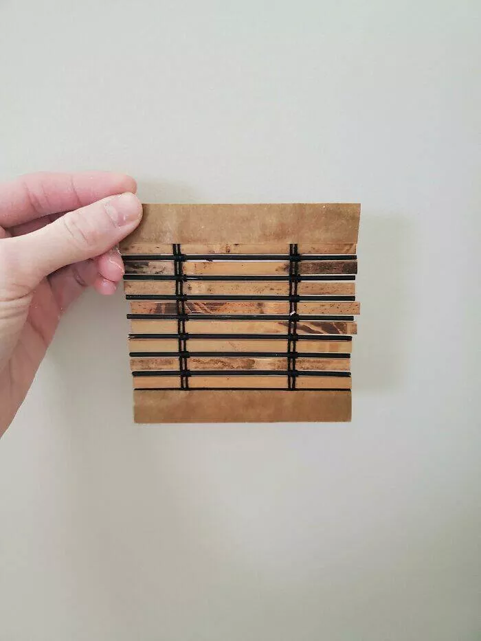 Flawless design moments that went viral - #10 Tiny Sample Blinds - I ordered some sample colors for new blinds, and they sent me actual tiny little blinds. Flawless design moments that went viral - #10 Tiny Sample Blinds - I ordered some sample colors for new blinds, and they sent me actual tiny little blinds.