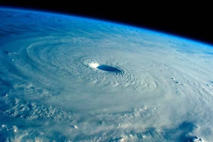 Awe inspiring space images that will leave you speechless - #2 This is what a typhoon looks like from space: