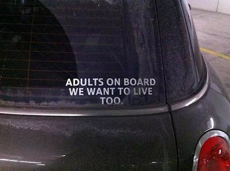 Side splitting bumper stickers that will brighten your day - #2 