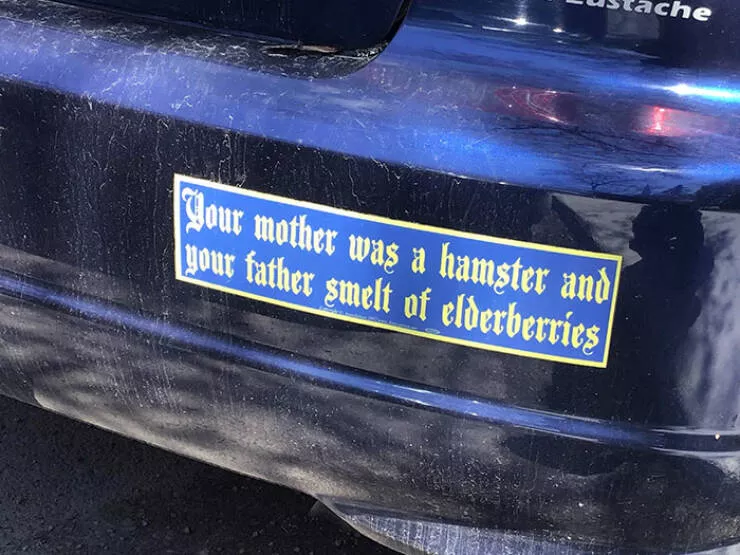 Side splitting bumper stickers that will brighten your day - #28 