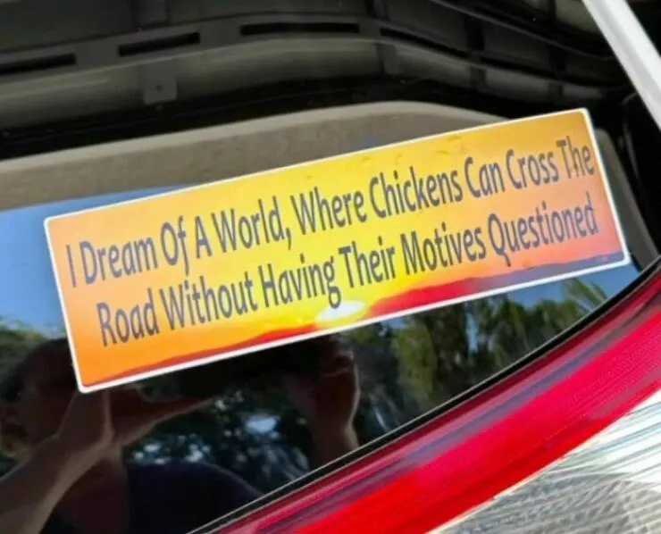 Side splitting bumper stickers that will brighten your day - #4 