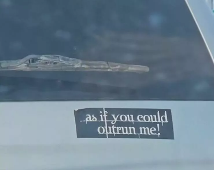 Side splitting bumper stickers that will brighten your day - #44 