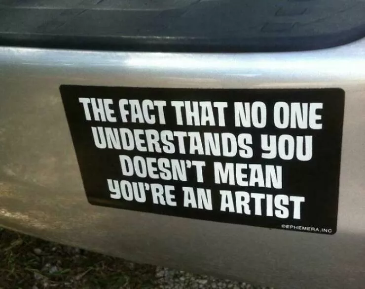 Side splitting bumper stickers that will brighten your day - #5 