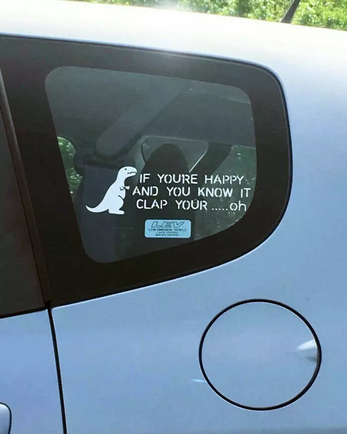 Side splitting bumper stickers that will brighten your day - #7 