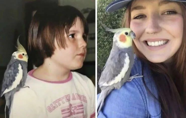 Adorable photos of pets growing up alongside their humans - #29 17 Years Together