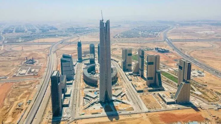 Stunningly real dystopian urban landscapes - #30 New Capital CBD Project in Egypt: Constructed by the Chinese