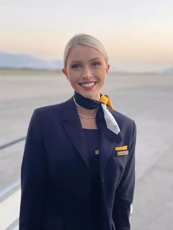 Alluring cabin crew charm - #11 