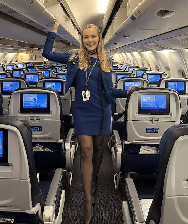 Alluring cabin crew charm - #17 