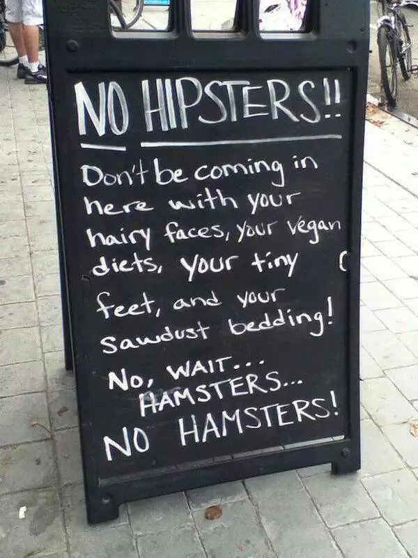 Side splitting bar chalkboard signs that you cant miss - #10 