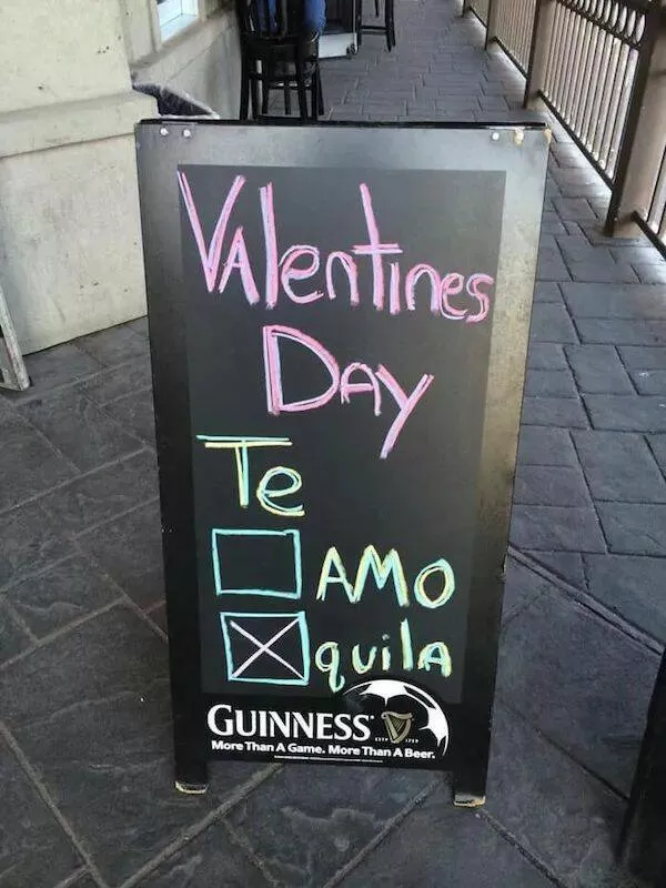 Side splitting bar chalkboard signs that you cant miss - #15 