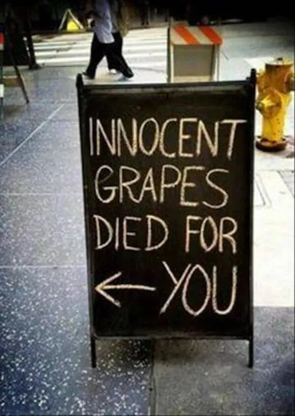 Side splitting bar chalkboard signs that you cant miss - #3 