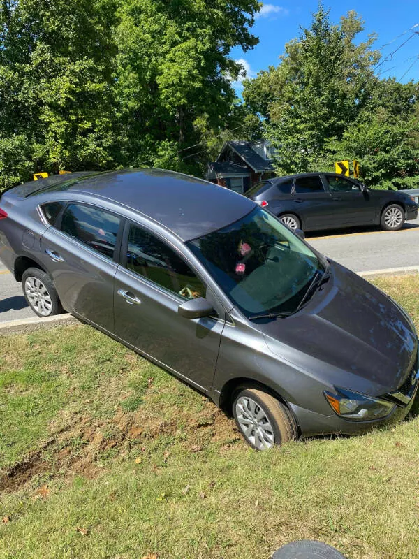 Unforgettable moments that define a truly bad day - #10 Semi-Truck Ran Me Off the Road, Car Ended Up in Ditch: Dangerous driving incident