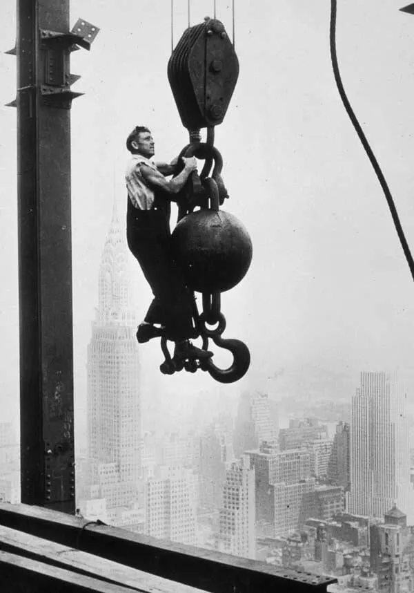 Intriguing images of historical construction projects