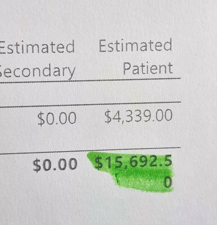 When bad days hit hard moments we all know too well - #10 This Dental Bill Is Just To Relieve Pain, Even After Insurance When bad days hit hard moments we all know too well - #10 This Dental Bill Is Just To Relieve Pain, Even After Insurance