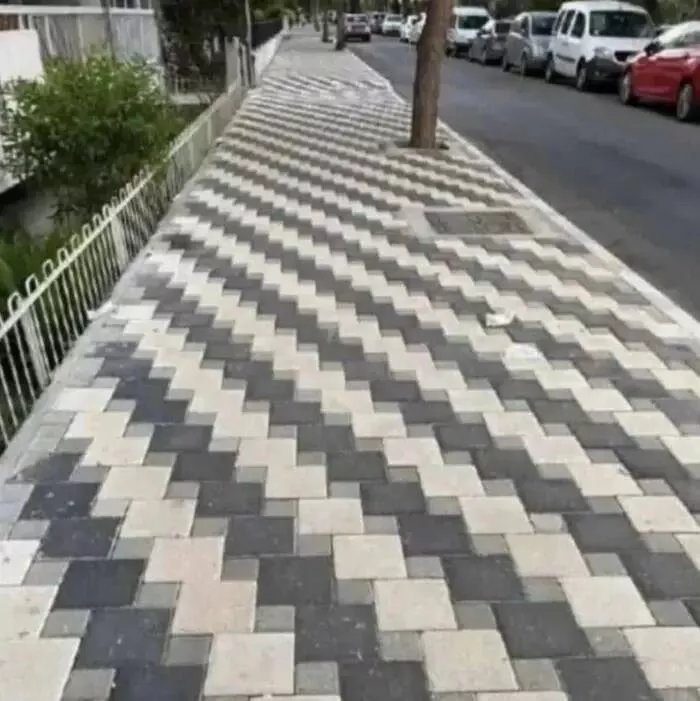 Shocking designs that challenge common sense - #20 This Trippy Tile Design Could Make Anyone Lose Their Balance Shocking designs that challenge common sense - #20 This Trippy Tile Design Could Make Anyone Lose Their Balance